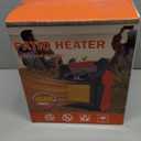 Outdoor Heaters for Patio, 1500W Garage Heater with Overheat Protection, 3S Fast Heating Electric Portable Electric Patio Heater, Greenhouse Heaters, Garage, Indoor Outdoor Use