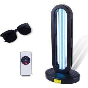 Home Disinfection Device,UV Light Sanitizer for Dust Mites, Ultraviolet Light Sanitizer for Room,UVO 254 Lamp,UVC Lamp with Remote Control