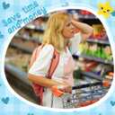 128 Pcs Middle High School Supply Kit for Student Girl Back to School Supplies Bundle Essential Stationery Stuff Set Include Calculator Notebooks Compass Folder Pen Stapler and More (Blue)