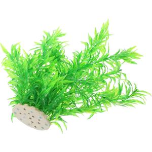 DOITOOL 4pcs Artificial Aquarium Plant Decor Safe Fish Tank Plants Aquatic Grass for Natural Fish Tank Landscape Easy Maintenance