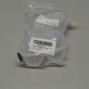 RoseFlower 2pcs Egg Holder Container, 2 Girds Plastic Egg Storage Box Shockproof Protection, Portable Egg Tray Carriage Dispenser for Camping Picnic Travel Kitchen Refrigerator Outdoor, Clear