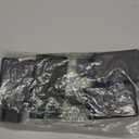 ZDDLOINP Adjustable Furniture Risers 4 Inch with Removable Screw Clamp, Fits Diameter from 1.1-2.4 Inch, Bed Table Couch Desk Risers Heavy Duty for Square Round Straight Furniture Legs(4 Pack, Black)