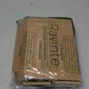 Ravinte 20 Pack Finger Pulls for Cabinets 128mm/5 Length Black Edge Pulls Matte Black Finger Cabinet Concealed Handles for Kitchen Drawer Tab Handle