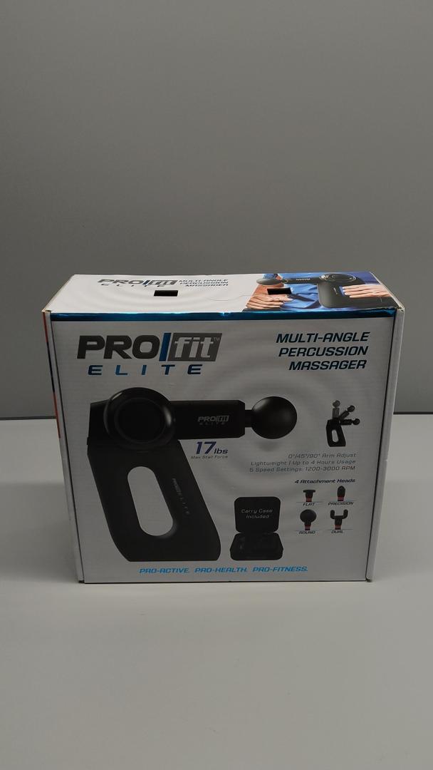 ProFit Elite Multi-Angle Percussion Massager with 4 Attachment Heads
