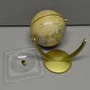 Annova Mini Antique Globe 4-inch / 10 cm - Swivels in All Directions Educational, Decorative, Unique, Small World, Desktop, Vintage (Mini Globe 4")
