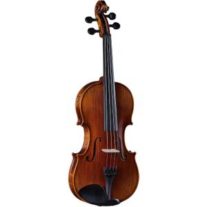 Cremona SV-500 4/4 Premier Artist Violin Outfit – Full Size Student & Professional Violin with Solid Spruce Top, Maple Back, Ebony Fittings, Case & Bow