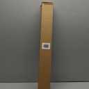 LazBlinds No-Drill Cordless Zebra Blinds - Dual Layer Light Filtering & Room Darkening, Free-Stop Lift, Easy Install, Day & Night Privacy with Valance for Window 26" W x 72" H, White