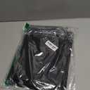 Barossa Design Extra Long Black Shower Curtain Liner with 3 Magnets - 72" x 84" XL, Waterproof PEVA Lightweight Shower Liner for Bathroom, PVC Free, Metal Grommets - Black, 72x84