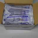 100 Pack 1ml Syringes with Needle - 25G 1 inch Disposable 1cc Syringe for Scientific Lab Use, Sterile Individually Wrapped