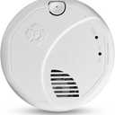 New 2025 First Alert SMCO410 Z-Wave Battery-Powered Smoke Detector & Carbon Monoxide Alarm, Works with Ring Alarm Base Station, Single Pack, White