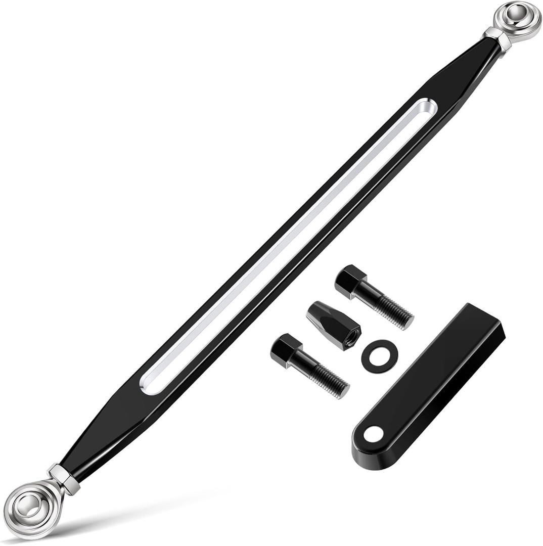 PBYMT Shift Linkage Shifter Fit for Harley Davidson Softail Trike Road King Electra Street Glide 1986-2024 (Black)