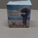 HandFan 5200mAh Upgraded Handheld Misting Fan, Portable Mister Fan Rechargeable, Spray Water Mist Fans, Electric Hand Cooling Ice Fans for Summer Beach Travel Concerts, Gifts for Women(Royal Blue)