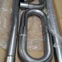 2.5'' Mild Steel Custom Exhaust Kit Tubing Mandrel Bend Pipe Straight & U-Bend 16 Gauge Universal 8PCS