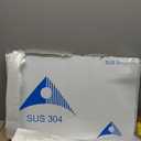 304 Stainless Steel Cutting Board, 23.6" x 15.7"