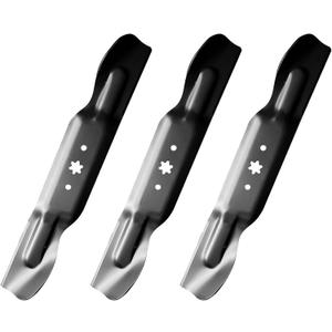 490-110-C187 Mower Blade Replace 742-05620 742P05620, Compatible with Cub Cad et 60 Inch Zero Turn Blades, Fits for Mower Blades 60 Inch Deck, 3 Pack(High Lift)