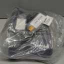 LIANGGO Steel Toe Shoes for Men Women Composite Toe Safety Work Non Slip Industrial Air Cushion Tennis Sneakers Black, Size 6 Women/4.5 Men