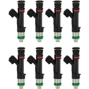 8PCS Fuel Injectors Compatible with Ford 2003 F-150, 2004 F-150 Heritage, 2003-2004 F-250 Super Duty/F-350 Super Duty, 5.4L, Replace# FJ951, 0280158044, 4L3Z9F593CA