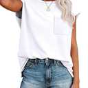 NEYOUQE Womens Summer Fall Basic Plain Tees Shirt Long/Short Sleeve T Shirts Casual Comfy Tops Trendy T-Shirts(S-XXL) (White, S)