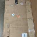 IFANNY Slim Rolling Cart, 4-Tier Storage Cart with Handle, Wood Spice Rack on Wheels Next to Fridge, Laundry Room Cart Between Washer and Dryer, Narrow Kitchen Cart for Small Spaces (White)