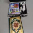 32G Quran Pen, Digital Pen Talking Reader Rechargeable Quran Book Reader with Multilingual 25 Reciters, Aluminium Box Packaging, Muslims Gift Ramadan Gift