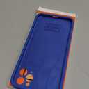 Vooii Compatible with iPhone 11 Pro Max Case, Upgraded Liquid Silicone with [Flat Edges] [Camera Protection] [Soft Anti-Scratch Microfiber Lining] Phone Case for iPhone 11 Pro Max - Klein Blue