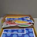 16 Pcs Happy Birthday Yard Sign with Stakes, Personalized Age Plastic Signs with LED Lights, 20 Number Stickers & Colorful Letters, Weatherproof Birthday Decorations for Indoor & Outdoor Lawn