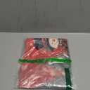 Artoid Mode Snowman Cardinals Trees Christmas Placemats for Dining Table, 12 x 18 Inch Seasonal Winter Birds Xmas Holiday Rustic Vintage Thanksgiving Washable Table Mats Set of 4 (Red)