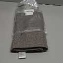 BALCONY & FALCON Rectangle Tablecloth Washable Wrinkle Resistant and Water Proof Table Cloth Decorative Linen Fabric Tablecloths for Dining Parties Kitchen Wedding and Outdoor Use (Gray, 47x63)