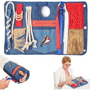 Fidget Wrist | Activities for Dementia | Dementia Products for Elderly | Anxiety Sleeve | Gifts and Activities for Seniors with Alzheimers or Dementia