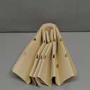 Shower Mat Non Slip Silicone Soft Odorless Bathtub Mat Non Slip No Suction Cups for Refinished,Reglazed and Textured Bath Tub Mat 24 X 24 Inch Beige