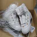 Lake Placid Everest Women's Ice Skates (9, White/Gold)