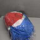 8Ft Christmas Decorations Outdoor Inflatables Giant Santa Claus Carrying a Blue Bag, Blow Up Built-in LED Lights for Party Outdoor Garden Indoor Yard Lawn