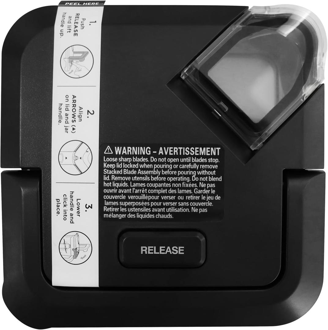 Blender Lid Replacement for Ninja Blender 72 OZ Pitcher,Top Lid for Ninja BL610 BN750 CO610B BN751 DB751A BN800 CT610 NEW Model Pitcher with Rim Extension Only
