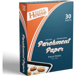 Parchment Paper Sheets - 38 x 42 cm / 16.54 x 14.96 Inch - Nonstick Baking Paper, 360 Count Case - Baking And Bakery Prep