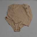 MANGOPOP Round Neck Long Sleeve Short Sleeve Bodysuits for Women Basic Body Suit Shirts Tops S