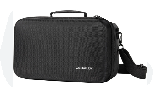 JSAUX Organizer Bag for Nintendo Switch Console Protective Case with 4 Compartments in Grey