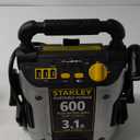 STANLEY J309 Portable Power Station Jump Starter 600 Peak Amp Battery Booster, 3.1A USB Ports, Battery Clamps 