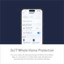 Moen Flo Smart Water Monitor and Automatic Shutoff Sensor, Wi-Fi Connected Water Leak Detector for 1-1/4-Inch Diameter Pipe, 900-002