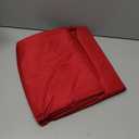 sancua 2 Pack Red Tablecloth 60 x 102 Inch, Rectangle 6 Feet Table Cloth - Stain and Wrinkle Resistant Washable Polyester Table Cover for Dining Tables, Buffet Parties and Camping