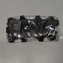 ZUXNZUX Crampons, Ice Cleats for Shoes and Boots, Silicone Stainless Steel Grippers Shoe Spikes Grips Traction for Ice Snow, Winter Hiking Climbing Ice Fishing (Medium)