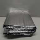 Reflective Bubble Insulation Sheet, Double Side Aluminum Foil Bubble Shield, Aluminum Foil Thermal Insulation Radiant Barrier for Windows, RV, Roof, Garage Door (23.6IN X 10FT)