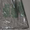 Myir JUN Placemats Set of 8, Vinyl Woven Placemats Place Mats Indoor Set of 8 Washable Table Mats Non-Slip Place mats for Dining Table (Silver, Set of 8)