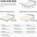Bedsure Comforter Duvet Insert - Quilted Comforters King Size, All Season Duvet, GentleSoft Down Alternative Bedding Blanket, with 8 Tabs, Gifts for Women/Men, Beige, King 90 x 102 Inches