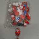 QINGQIU 24 PCS Christmas Jumping Popper Toys for Kids Boys Girls Christmas Stocking Stuffers Party Favors Gifts Games