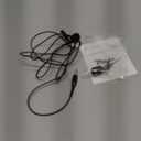 Pro Lavalier Microphone Lapel Microphone 3.5mm (1/8'') TRS Unidirectional Condenser Mic for PC Camera Voice Amplifier Wireless Transmitter, Ideal for Lectures, Podcasts