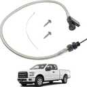 Aluminium Automatic Transmission Fluid Locking Braided Dipsticks Kit Compatible with 2010-2017 Ford F-150 Truck Replaces 22200 4R70E 4R75E 6R80 10R80 Transmissions