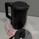 COMFEE' 1.7L Double Wall Electric Tea Kettle and Kettle Water Boiler, 100% Stainless Steel Interior & Lid & Spout, Two-Level Wide Open Lid, 1500W Fast Boiling, Auto-Off and Boil-Dry Protection (1.8 Quarts)