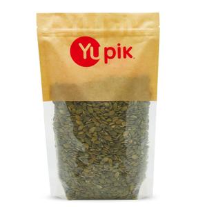 Yupik Raw Pumpkin Seeds, No Shell, 1 lb (16 oz), GMO-Free, Gluten-Free, Kosher, Shelled Pepitas, Salt-Free, Oil-Free, Plant-Based Protein, Source of Fiber, Healthy Snacks, Ideal for Baking & Topping (EXP 06/08/28)