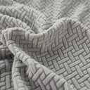 Sofa Covers Couch Covers for Sofa Pet Friendly Couch Cushion Covers Universal Sofa Covers Washable Stretch Slipcovers for Sectional Sofa (Texture Light Gray,Back Cover L)