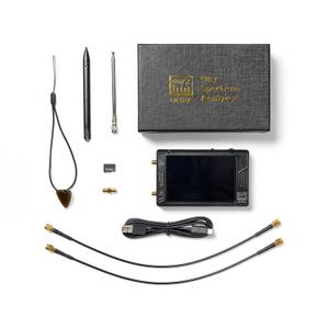 TinySA Ultra ZS405 Spectrum Analyzer, 100kHz-5.3GHz V0.4.5.1.1 4inch Portable Tiny Frequency Analyzer with 32gb Card & 3000mAh Battery, 2 in1 Signal Generator 100kHz to 800MHz MF/HF/VHF UHF Input